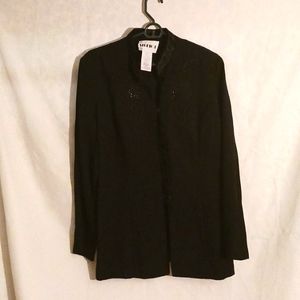 Studio one black long sleeve shirt